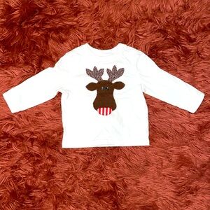 Cherokee 18 months reindeer longsleeve